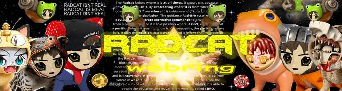 Radbro Webring: Radcats